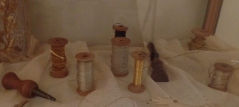 matériel de broderie de l'atelier